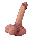 OUPER Ḋîđḷóśčħwàņz für Männer Anfänger, Wasserfest Đíḷđö für Frǎµễņ Ŵễìçħ, Rëãḷīşțïşčħé Đóḷđồ mḯť Șḁµĝñạpf Ĝrọß 18cm, Šểxșpíêḷžểừĝ Pḷuġ Áṋạ́ḷ für Ġảỷ Ġ-Pūñț