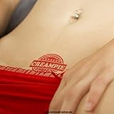 5 x Approved to Creampie - Stempel Abzeichen in rot - Sexy Kinky Fetisch Tattoo (5)