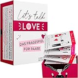 Let’s Talk Love - Paar Spiel - Das Beste Fragespiel für Paare und Verliebte - Geschenk für Sie und Ihn - Geschenkidee Jahrestag - glückliche Beziehung - Lifeboard Partnerschaft